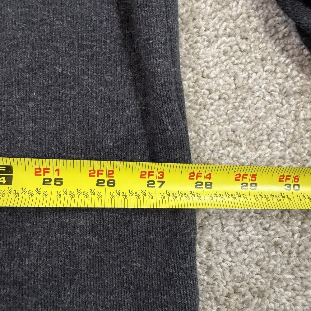 Polo Ralph Lauren Estate Rib 1/4 Zip Sweater XXL Dark‎ Gray Flesh Pony Pullover - Picture 8 of 9